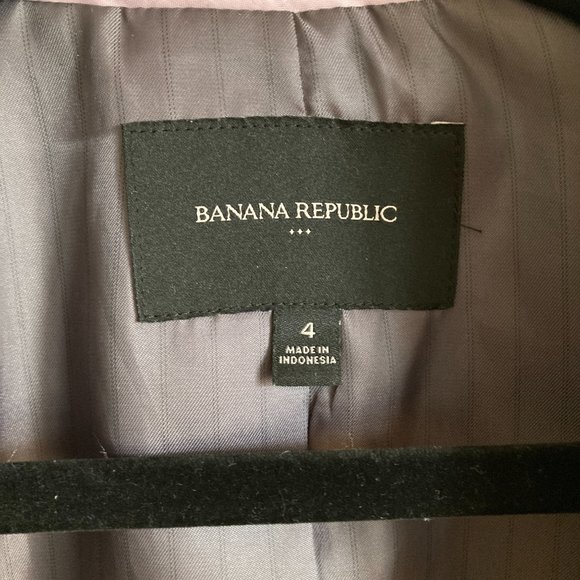 Banana Republic Blazer Burgundy Office Siren Business Casual Size 4 Small - Picture 11 of 15